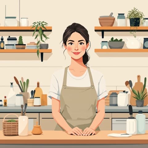 Portrait de la professionnelle, tel qu’il apparaît sur son site.